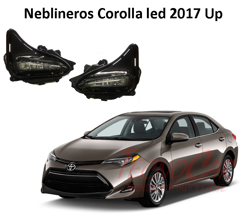 Neblineros Toyota Corolla 2017